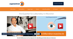 Desktop Screenshot of lidkorrektur-muenchen.de