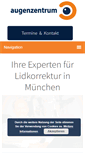 Mobile Screenshot of lidkorrektur-muenchen.de